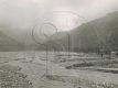 Alluvione del 1973 Bonamico in piena prima della formazine del lago Costantino.